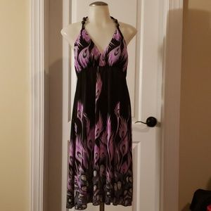 💜 3/$30! Summer halter dress